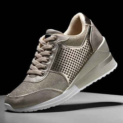 Kvinnors Kilklack Sneakers Trendiga 6