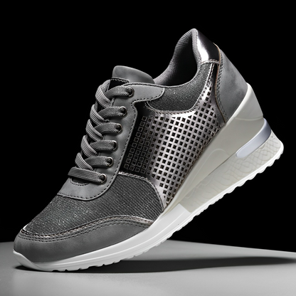 Kvinnors Kilklack Sneakers Trendiga 7