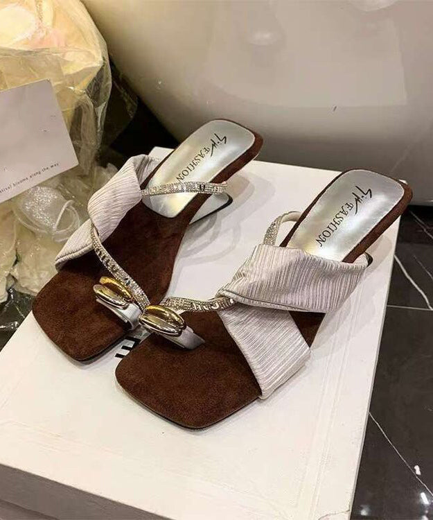 Kvinnors Kilskor Peep Toe 2