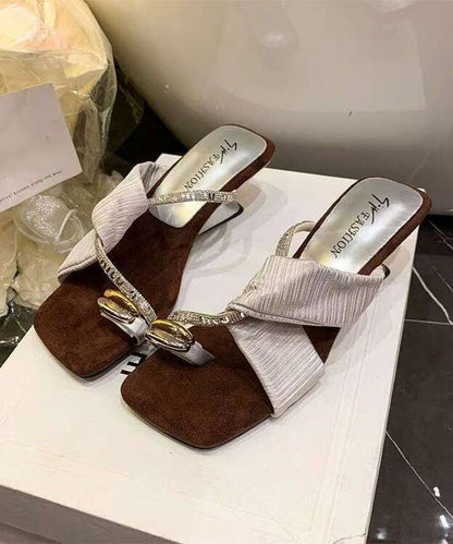 Kvinnors Kilskor Peep Toe 2