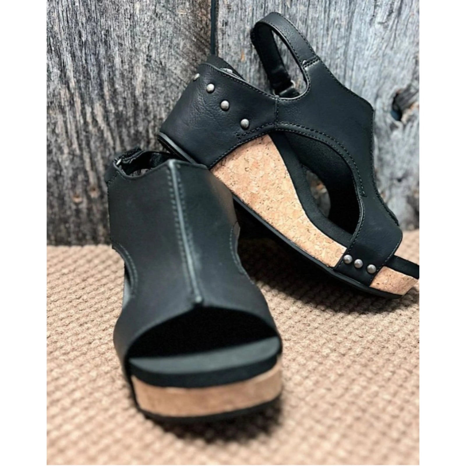 Kvinnors Klacksandaler med Ergonomisk Design 4