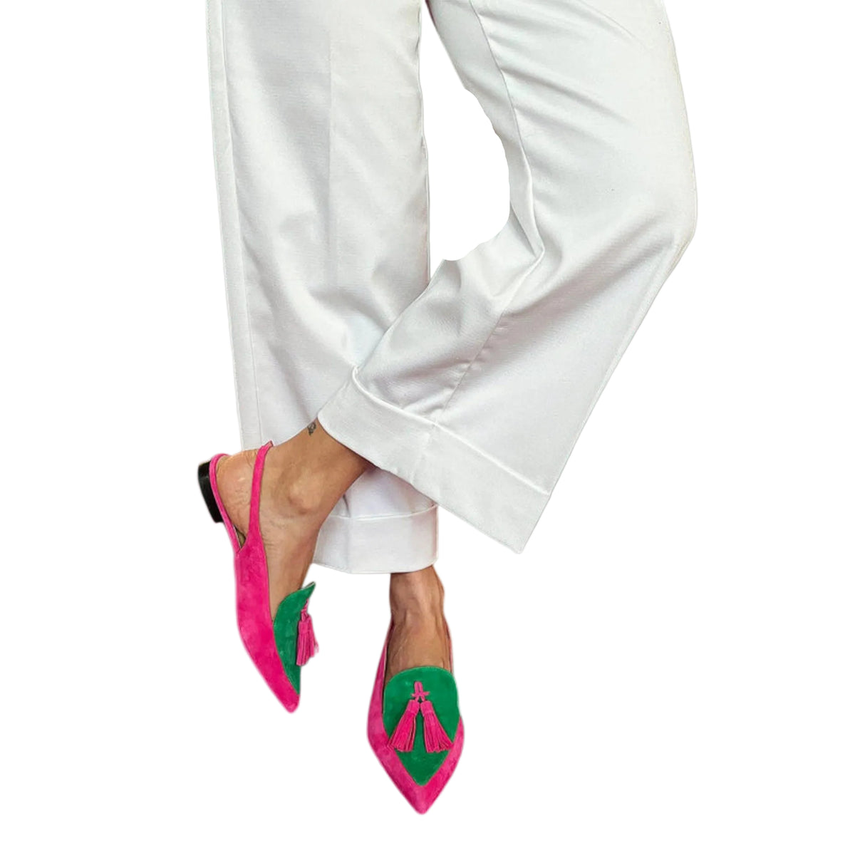 Kvinnors Klackskor med Tofsdesign 0