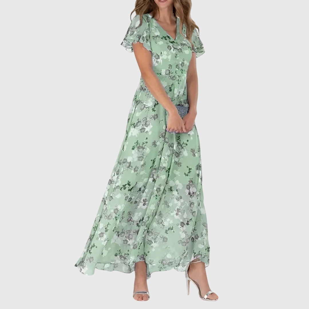 Kvinnors Klänning Med Chic Design 2