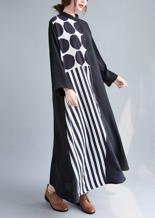 Kvinnors Klänning med Patchwork Design 2