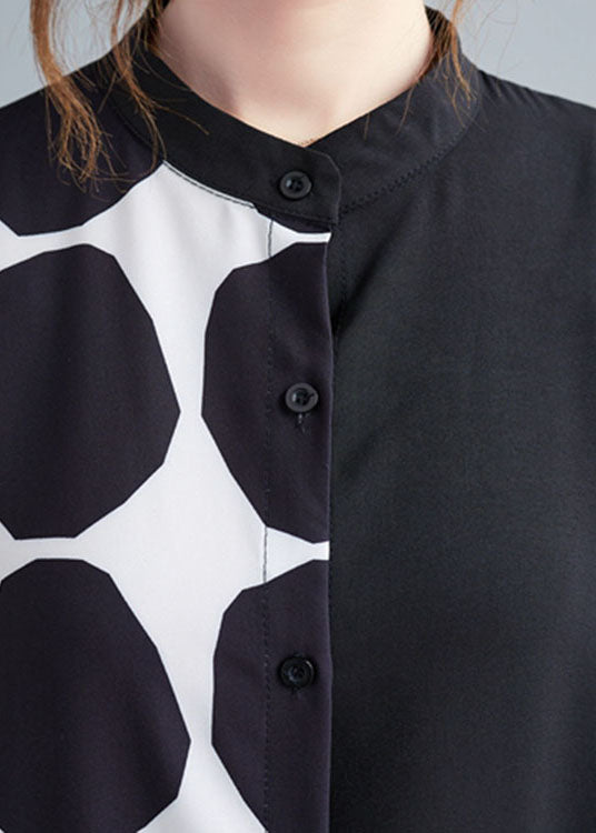 Kvinnors Klänning med Patchwork Design 4