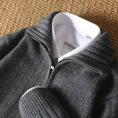 Kvinnors Kofta Ribbade Ränder Modern Stil 6
