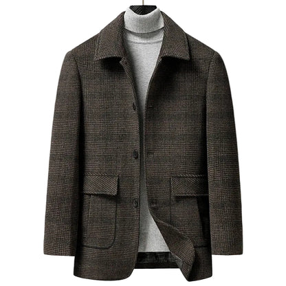 Kvinnors Kort Kappa med Strukturerade Axlar 0