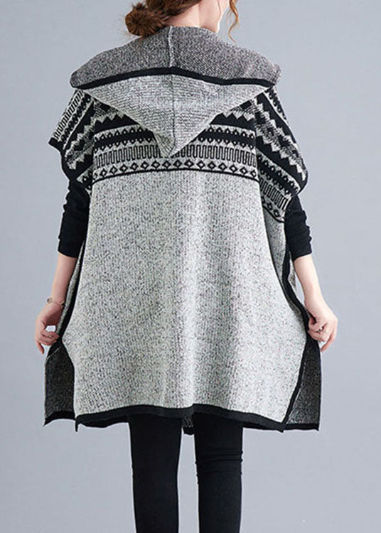 Kvinnors Kortärmad Kofta med Huva 3