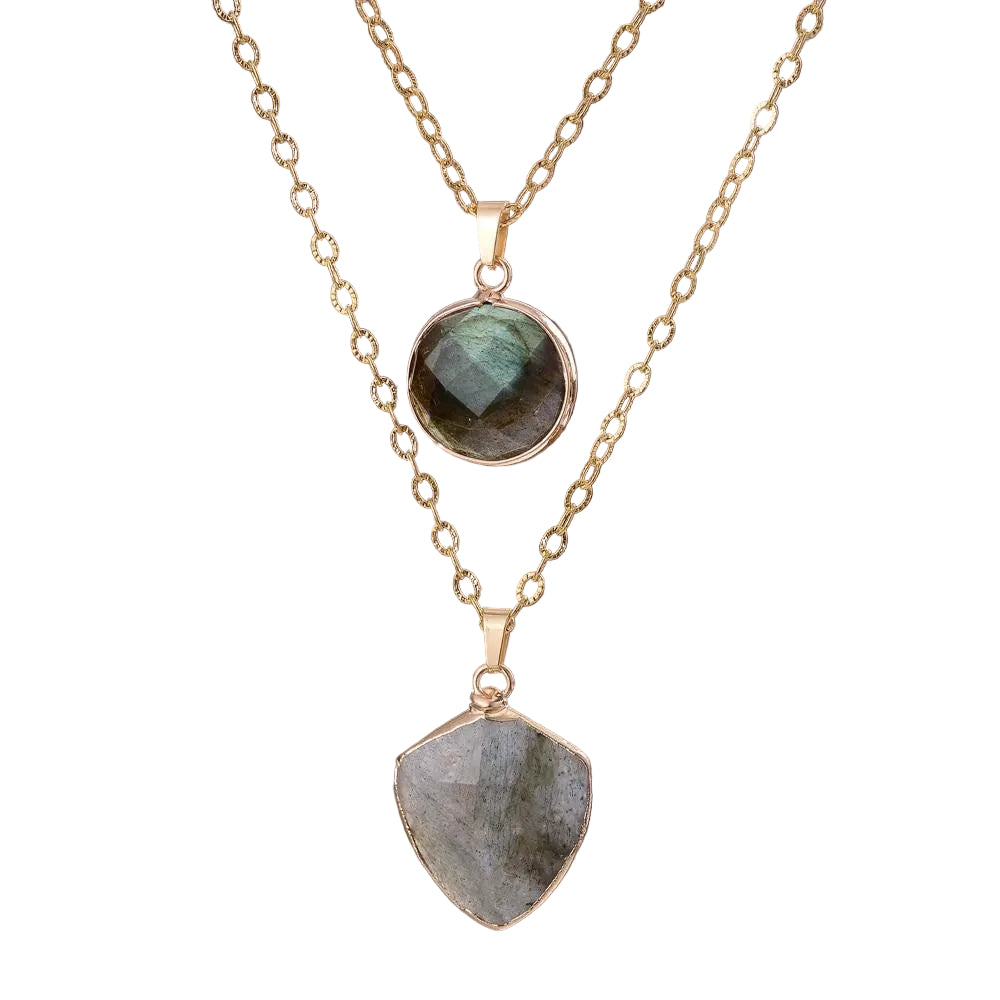 Kvinnors Labradorite Skyddshalsband 0