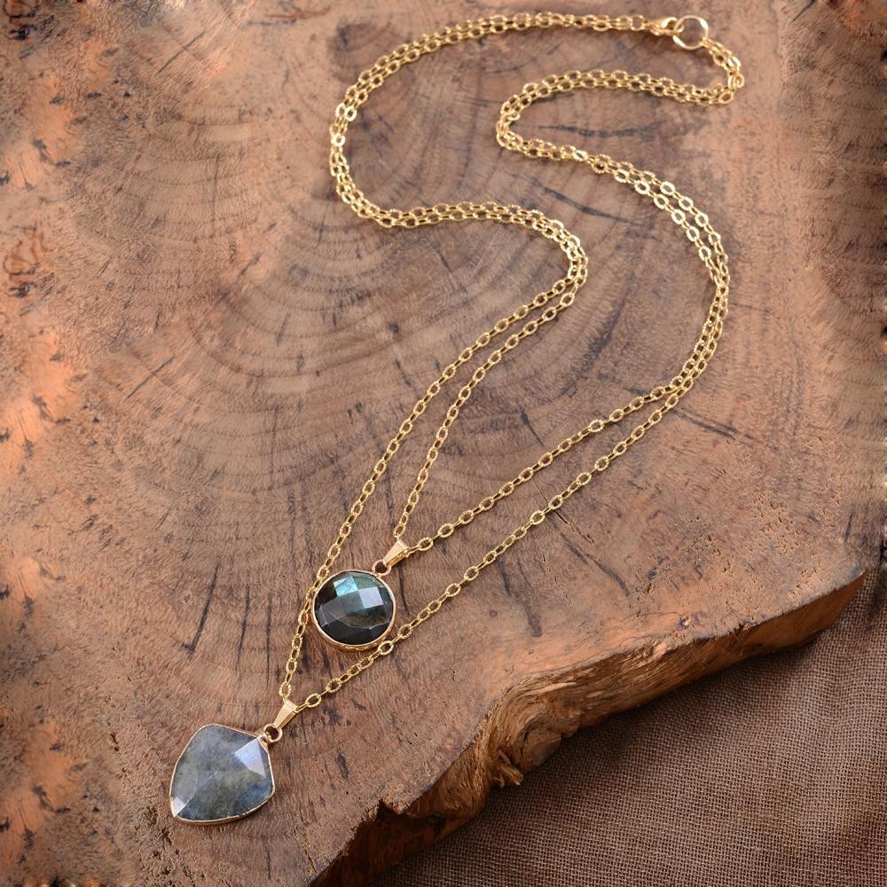 Kvinnors Labradorite Skyddshalsband 2