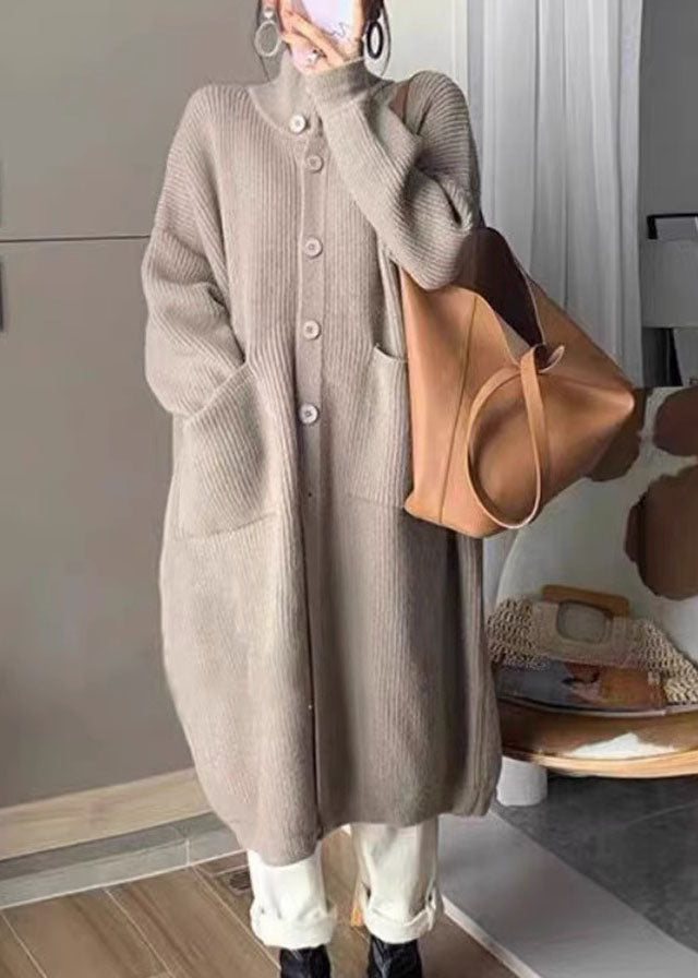 Kvinnors Långärmad Polotröja med Fickor 1