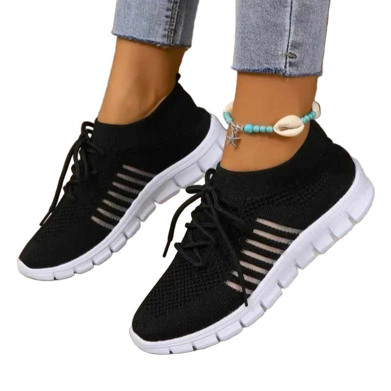 Kvinnors Lätta Sneakers i Mesh för Sommarbruk 0