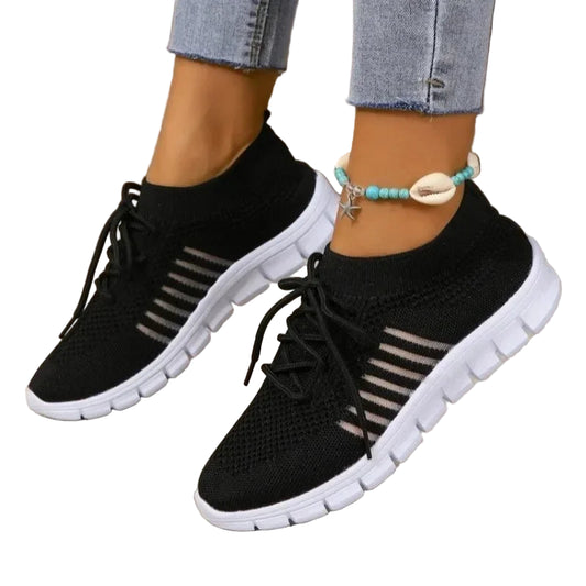 Kvinnors Lätta Sneakers i Mesh för Sommarbruk 0