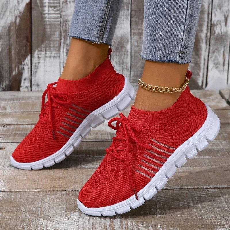 Kvinnors Lätta Sneakers i Mesh för Sommarbruk 13