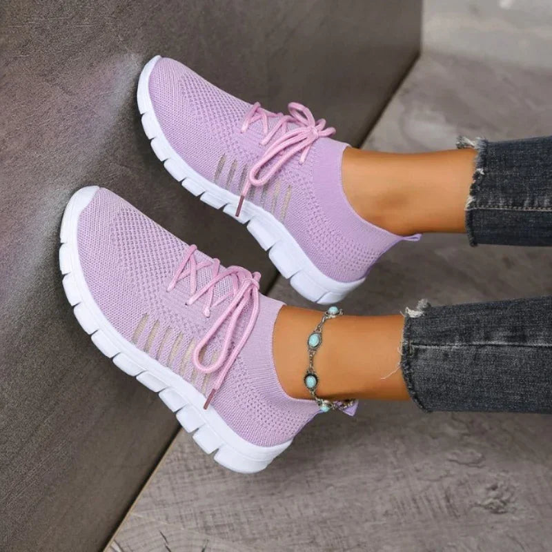 Kvinnors Lätta Sneakers i Mesh för Sommarbruk 14