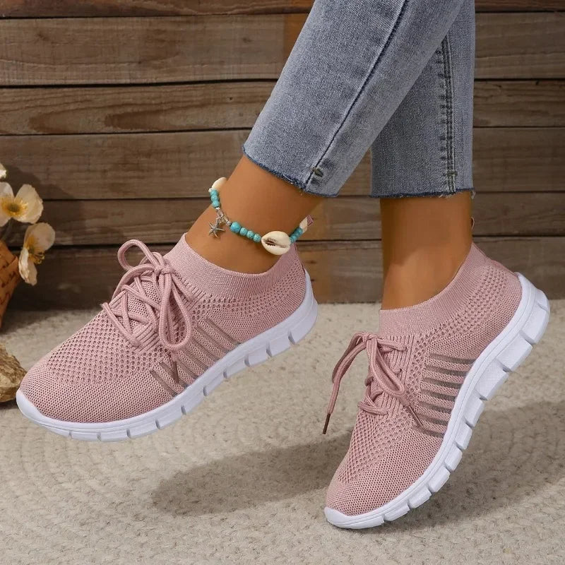Kvinnors Lätta Sneakers i Mesh för Sommarbruk 1