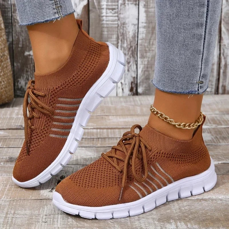 Kvinnors Lätta Sneakers i Mesh för Sommarbruk 4