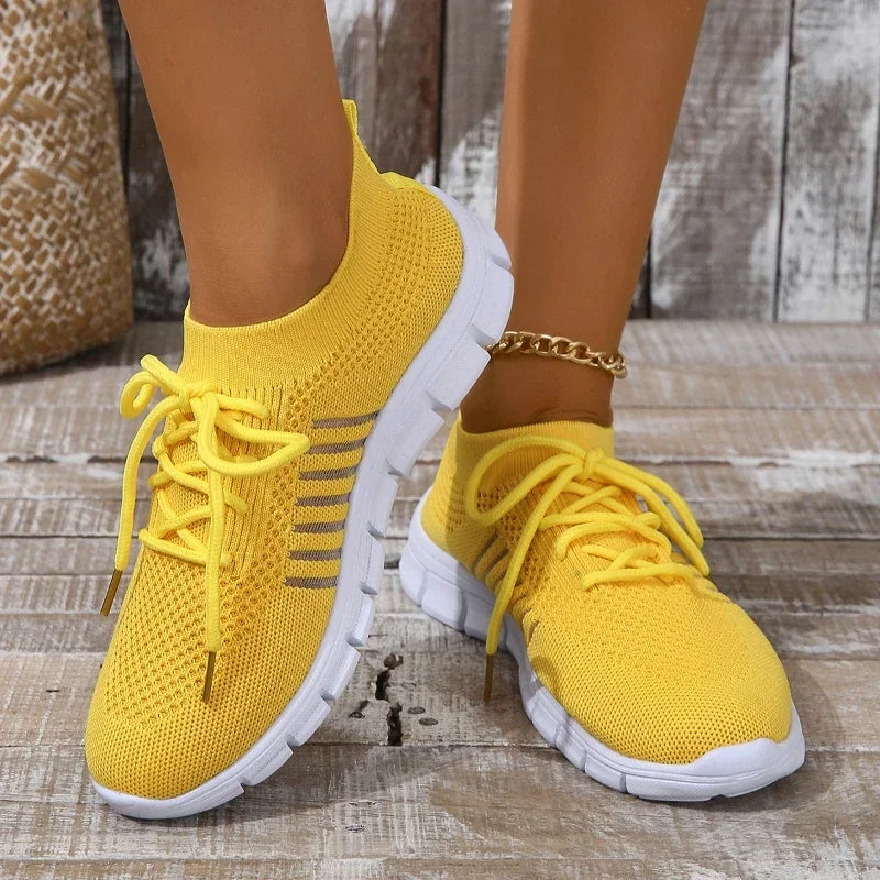 Kvinnors Lätta Sneakers i Mesh för Sommarbruk 9