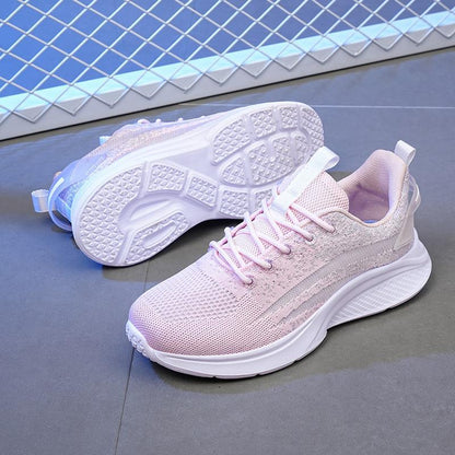Kvinnors Lätta Sportsneakers med Andningsbar Design 3
