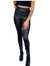 Kvinnors Leggings i Leopardtextur Svart 0