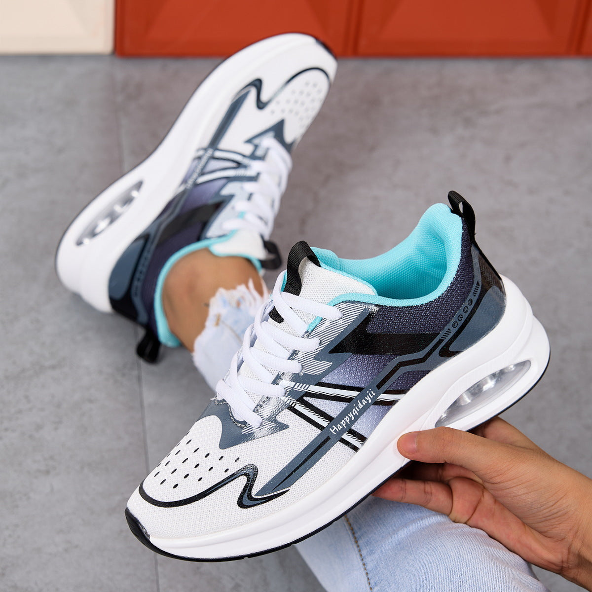 Kvinnors Lifestyle Sneakers Dämpande Sula 3