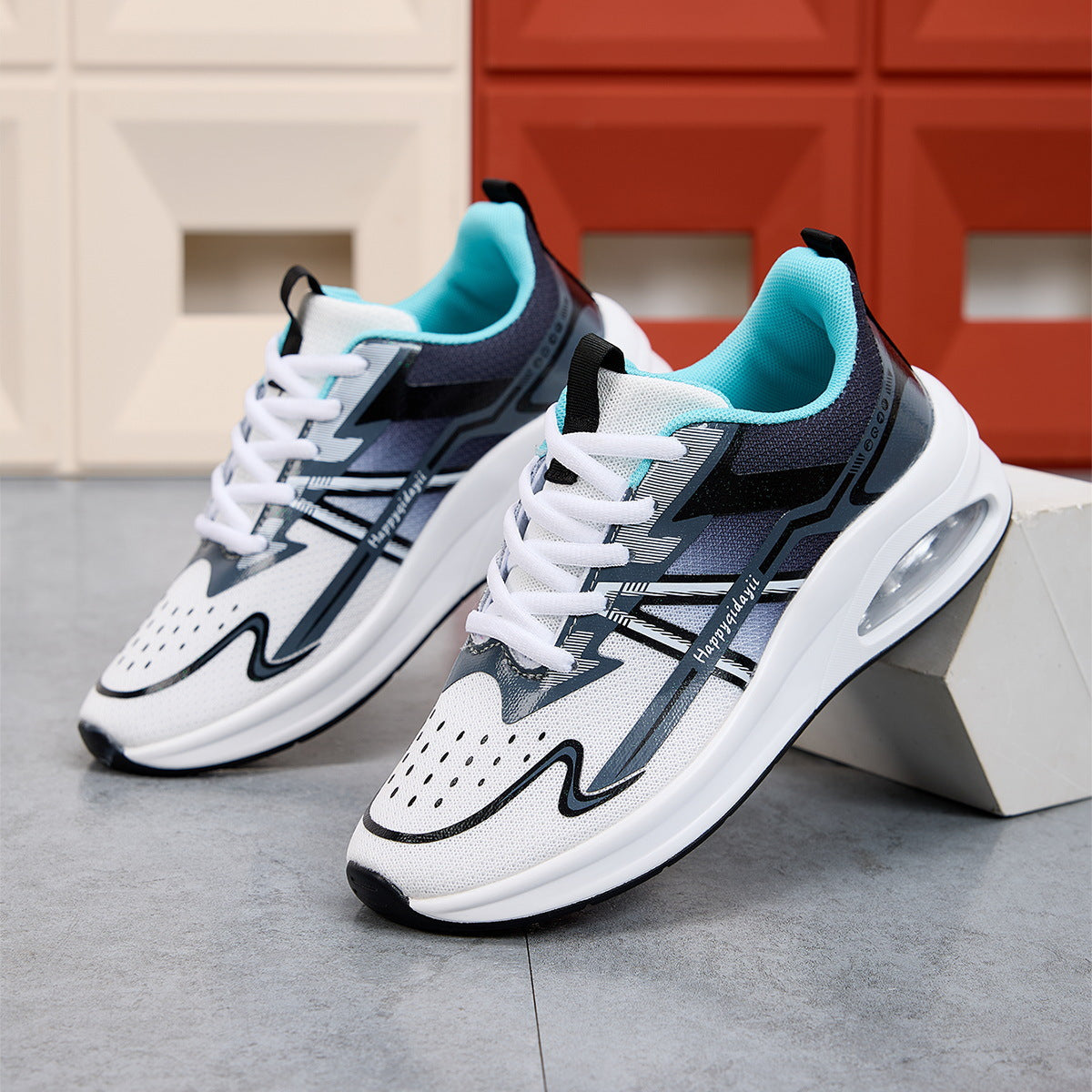 Kvinnors Lifestyle Sneakers Dämpande Sula 4