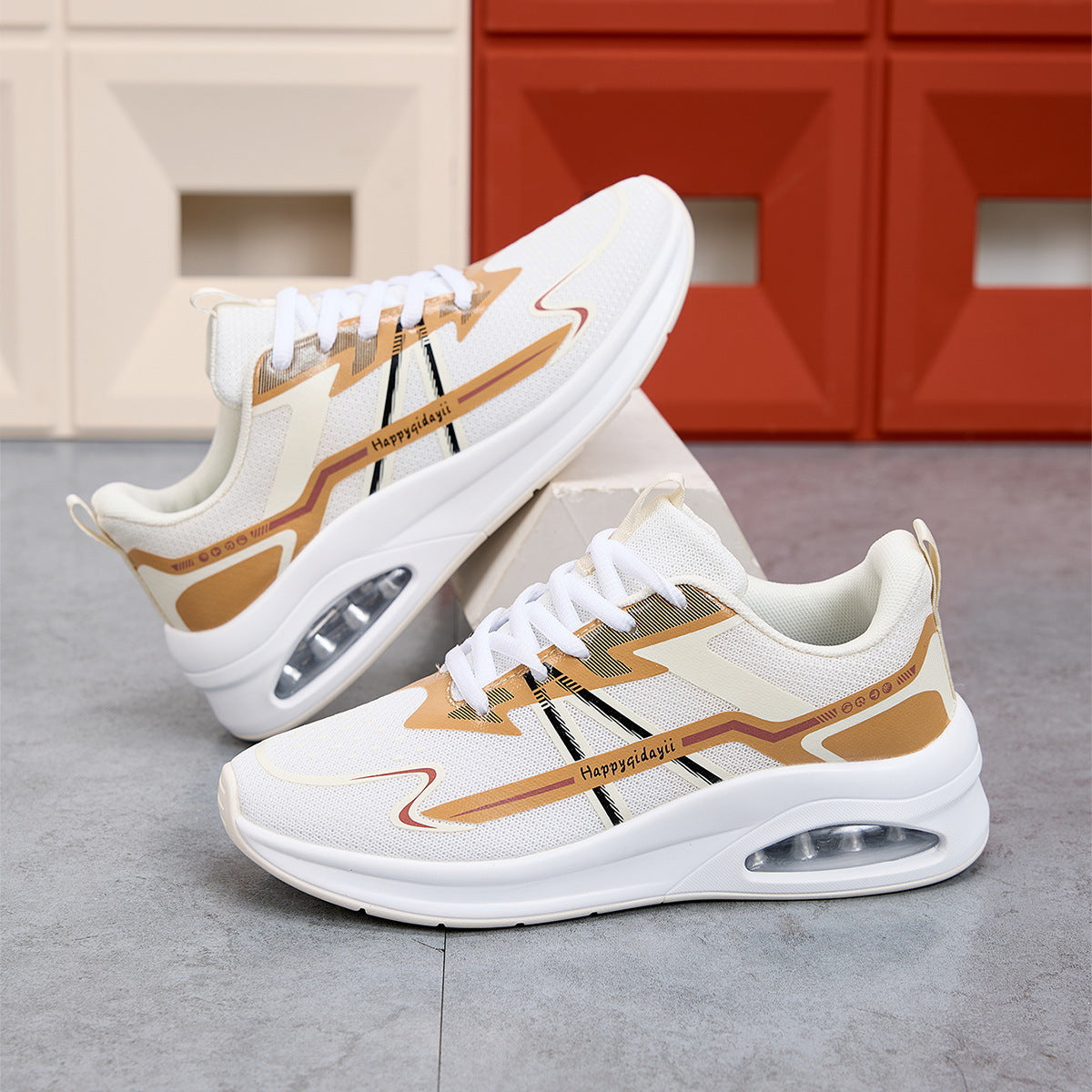 Kvinnors Lifestyle Sneakers Dämpande Sula 7