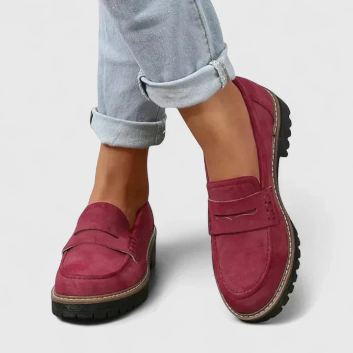 Kvinnors Loafers Klassisk Stil 5