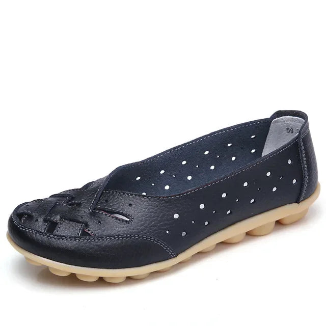 Kvinnors Loafers Platta Skor 11