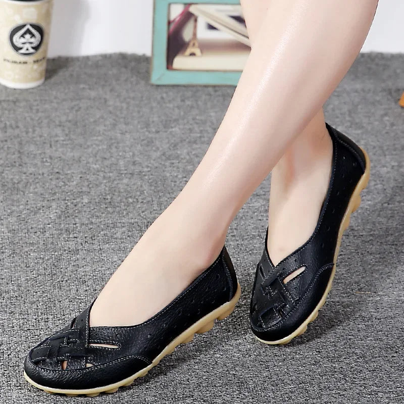 Kvinnors Loafers Platta Skor 5