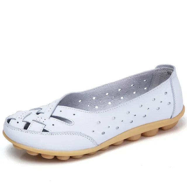 Kvinnors Loafers Platta Skor 7
