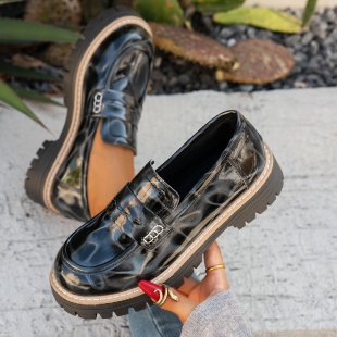 Kvinnors Loafers Plattform Modern Design 0