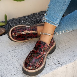 Kvinnors Loafers Plattform Modern Design 2
