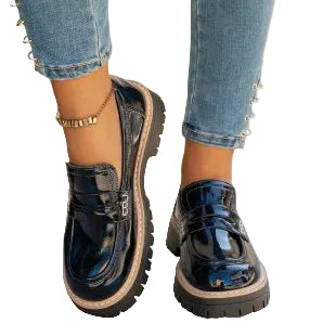 Kvinnors Loafers Plattform Modern Design 7
