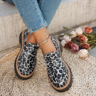 Kvinnors Loafers Plattform Modern Design 9