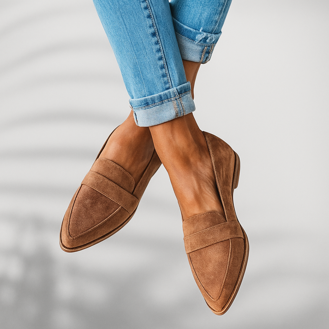 Kvinnors Loafers Snygg Design 2