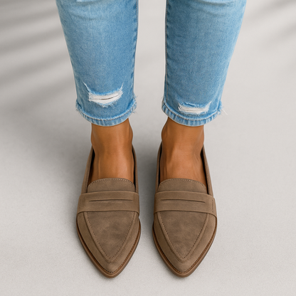 Kvinnors Loafers Snygg Design 4
