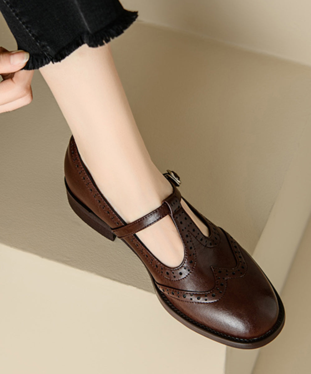 Kvinnors Loafers Splicing 2