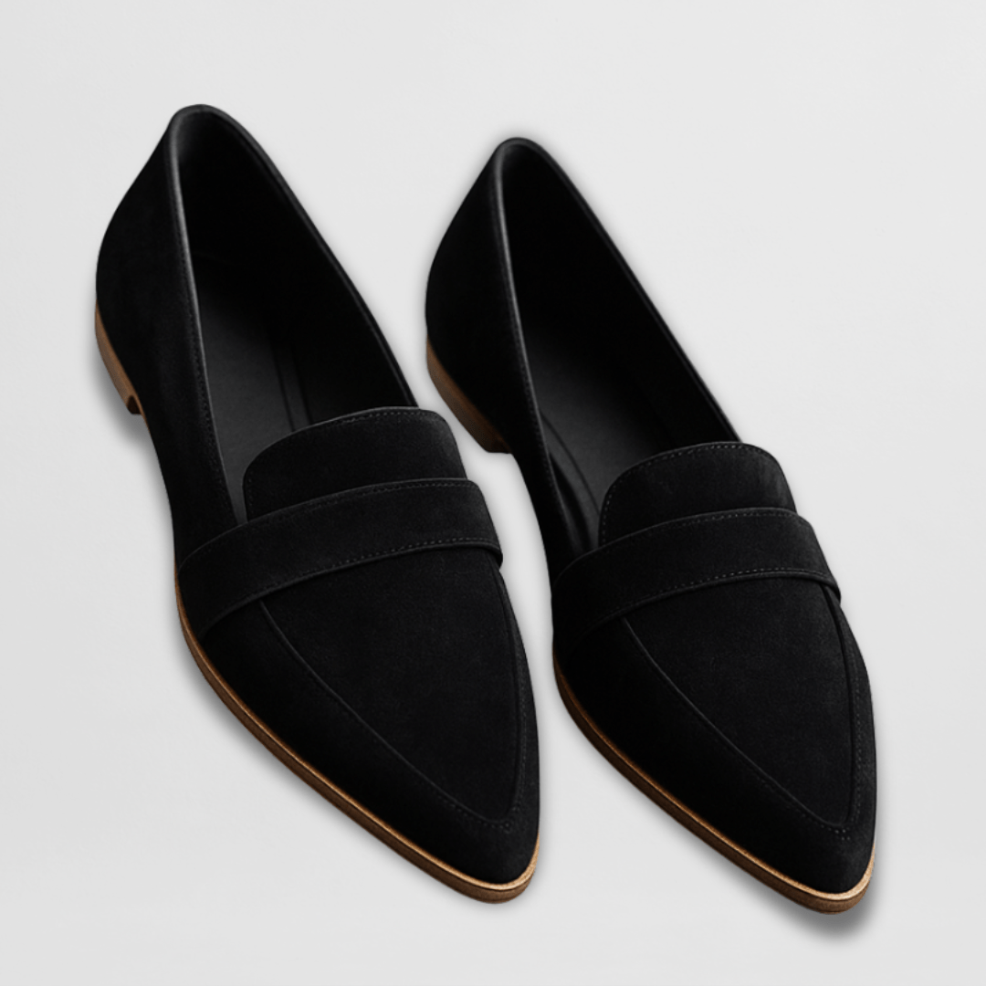 Kvinnors Loafers i Mjuk Mocka 2