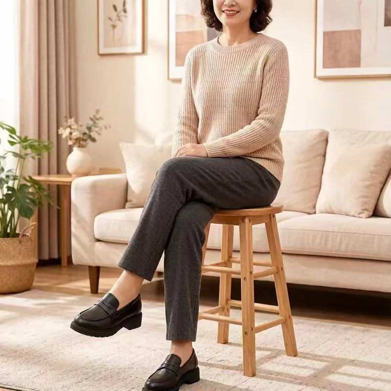 Kvinnors Loafers med Mjuk Sula 4