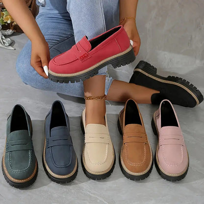 Kvinnors Loafers med Plattform 1