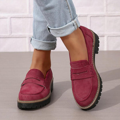 Kvinnors Loafers med Plattform 4