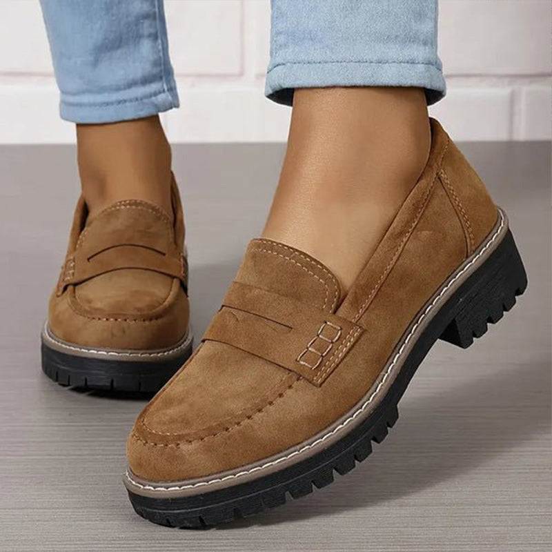 Kvinnors Loafers med Plattform 5