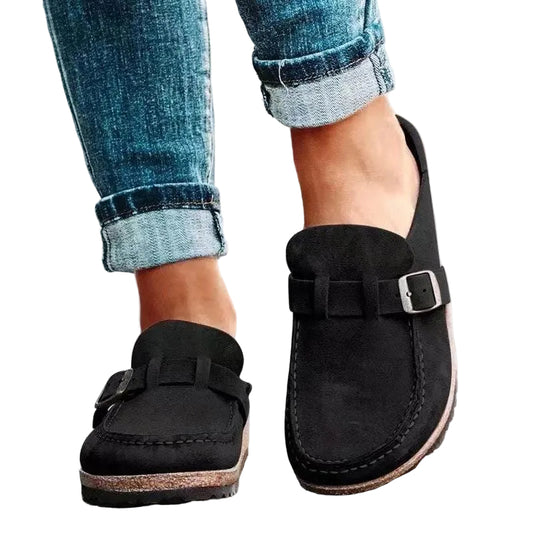 Kvinnors Loafers med Spänne Casual Stil 0