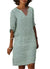 Kvinnors Loose Dress Avslappnad Lätt Material 0