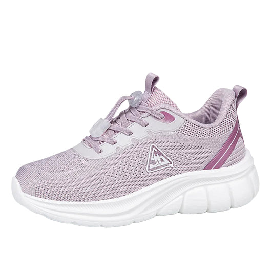 Kvinnors Löparsneakers Ventilerande Design Med Snabbsnörning 0