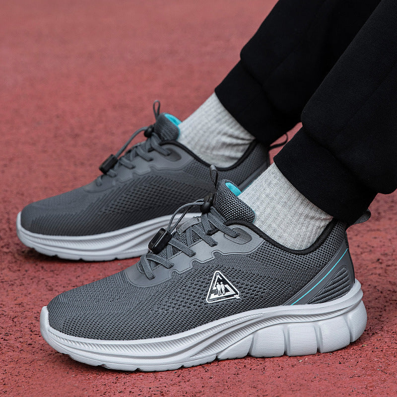 Kvinnors Löparsneakers Ventilerande Design Med Snabbsnörning 1