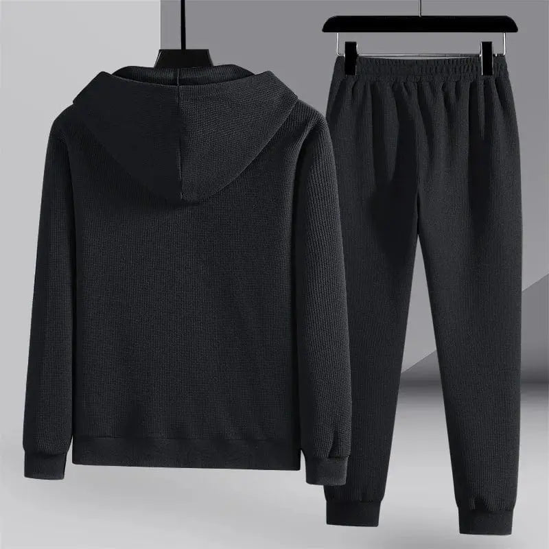 Kvinnors Loungewear-set Våffelstickat Trendigt 3