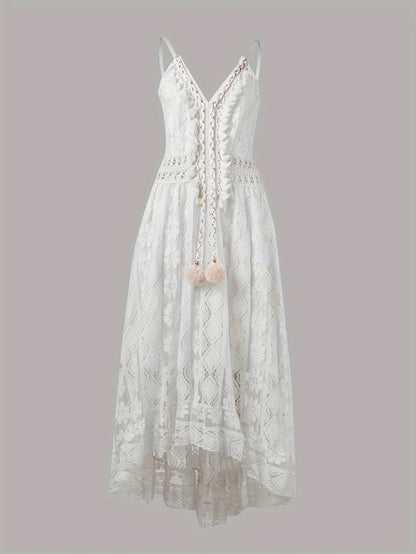 Kvinnors Maxi Klänning Boho Stil 2