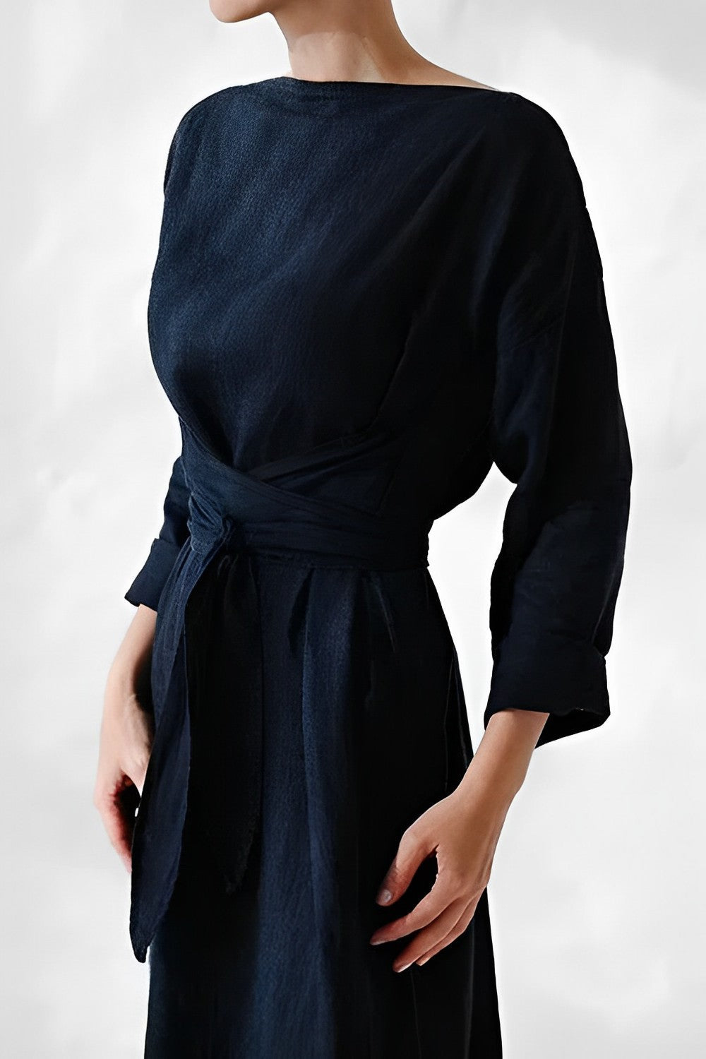 Kvinnors Maxi Klänning Med Elegant Design 4